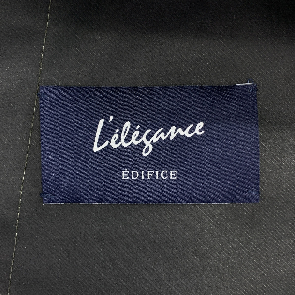 EDIFICE / エディフィス | 3way フーデッド ギャザー ダウンジャケット | 46 | カーキ | メンズ