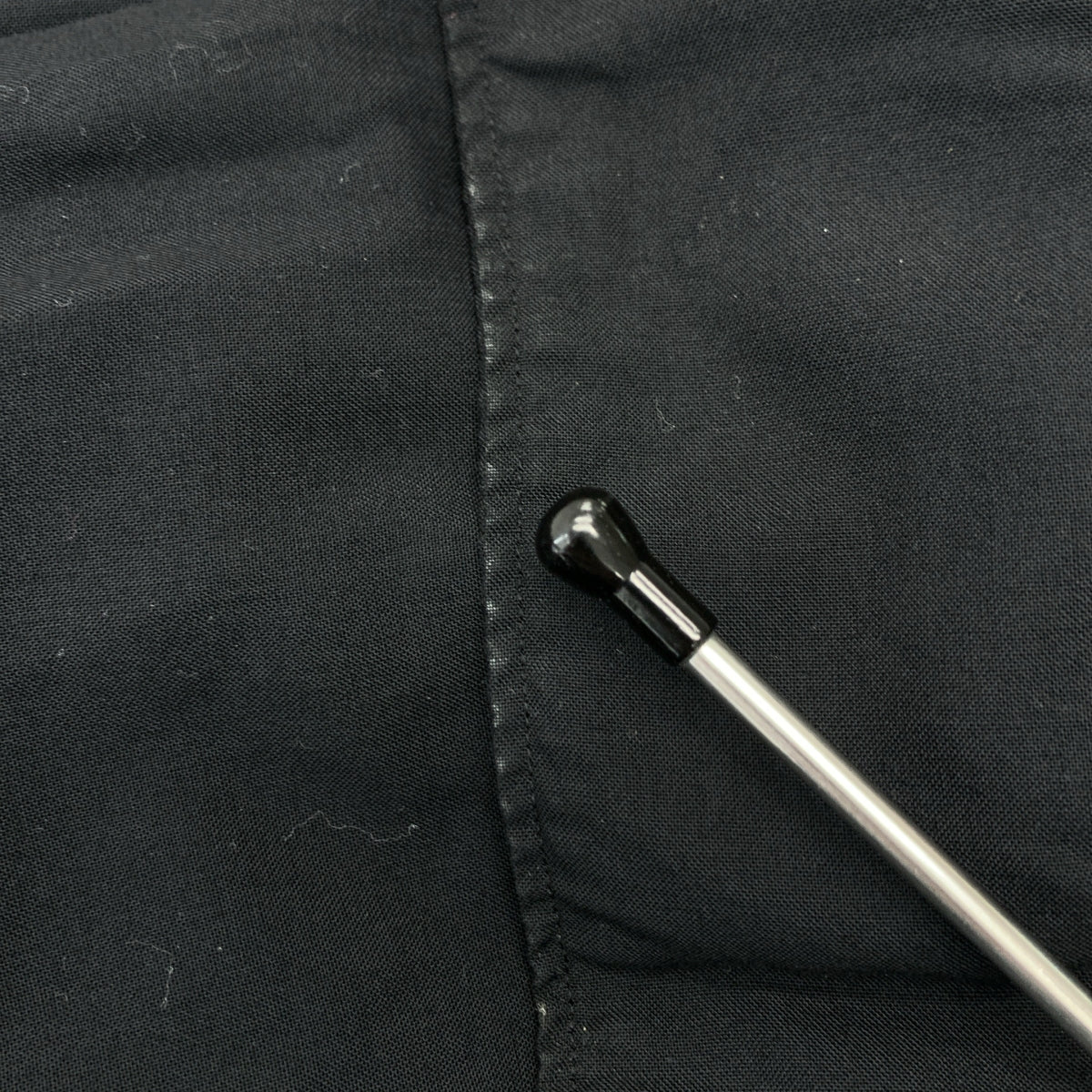 【美品】  COMME des GARCONS / コムデギャルソン | 2020AW | ポリエステル 製品加工 ギャザー ボリューム シャツ ブラウス | S | ブラック | レディース