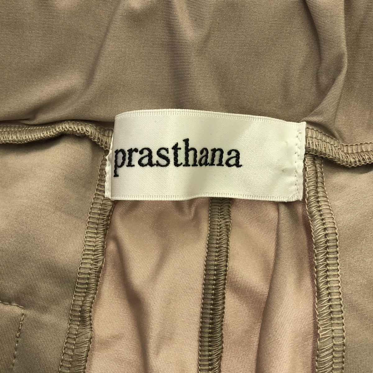 [New] prasthana / Prasthana | Modulation jersey shorts | M | Beige | Men's