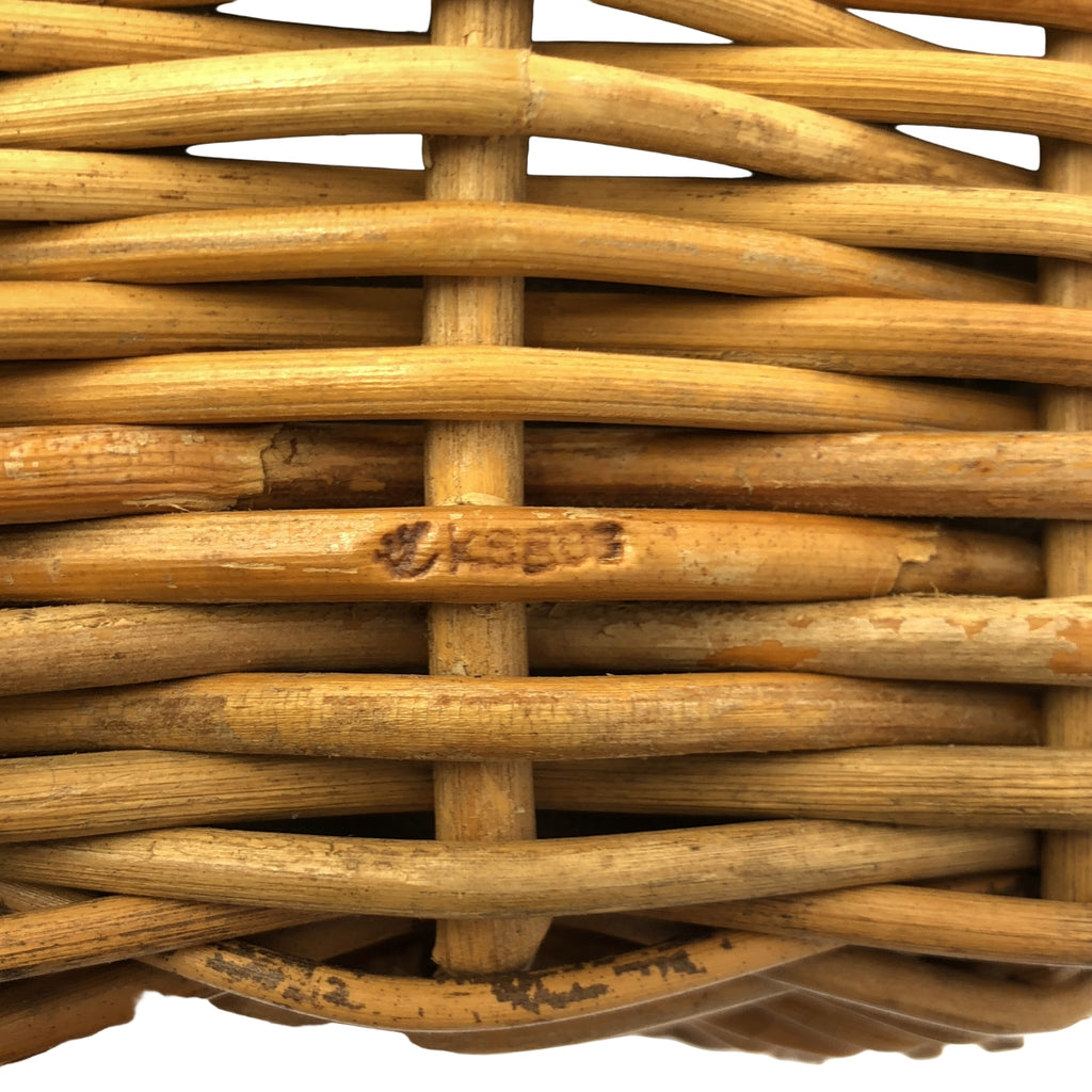 ebagos / エバゴス | レザーハンドル カゴバッグ |