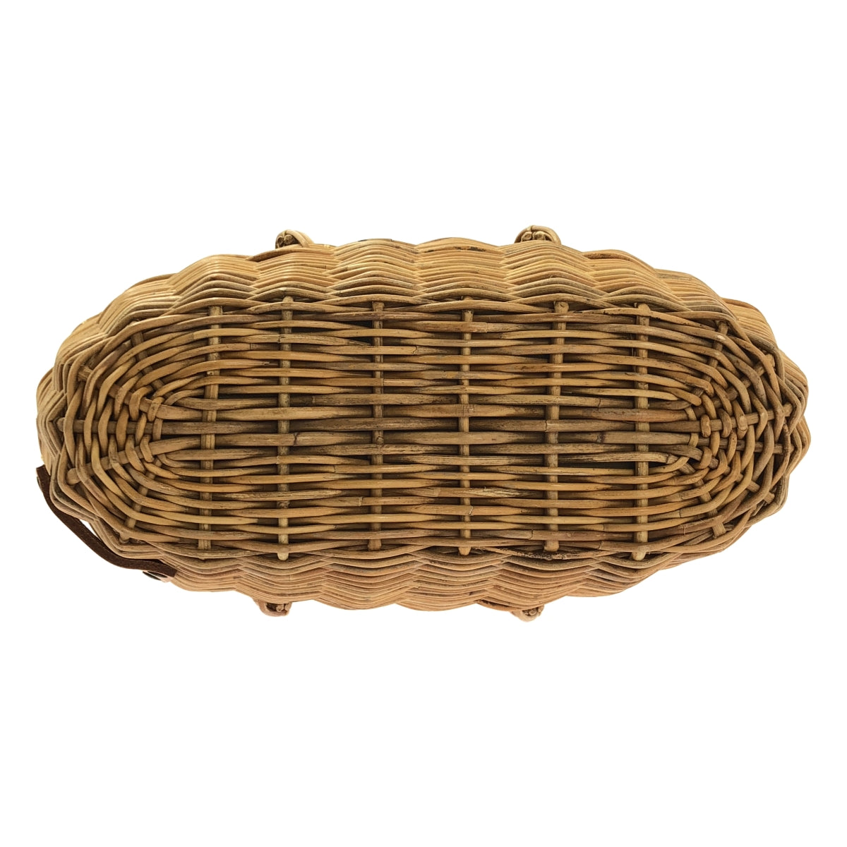 ebagos / エバゴス | レザーハンドル カゴバッグ |