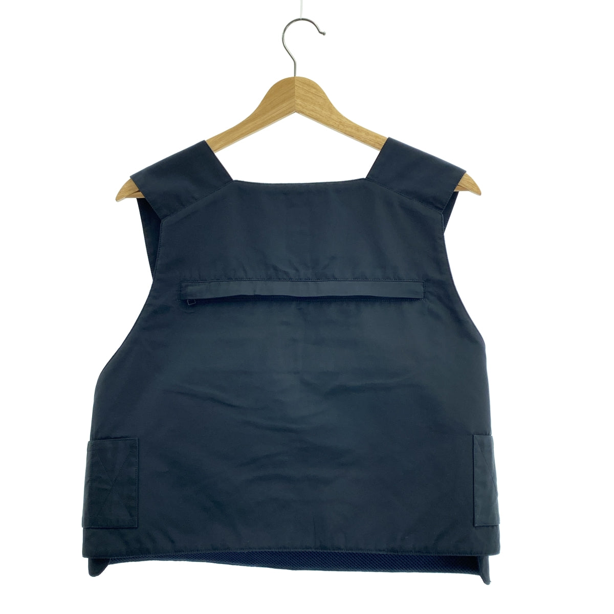 Name. / 네임 | 나일론 유틸리티 베스트 | F | 네이비 | 남성