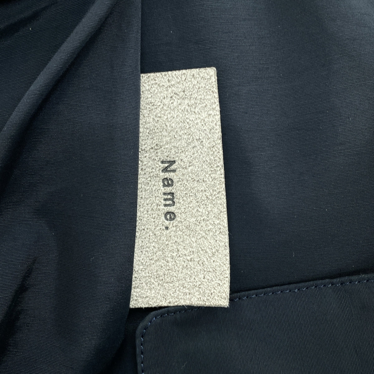 Name. / 네임 | 나일론 유틸리티 베스트 | F | 네이비 | 남성