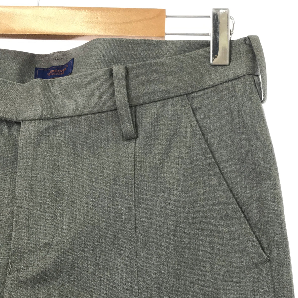 UNDER COVER | Patch Stretch Slacks Pants | Size 3 | Grey | Men's