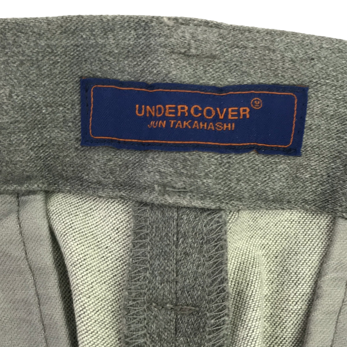 UNDER COVER | Patch Stretch Slacks Pants | Size 3 | Grey | Men's