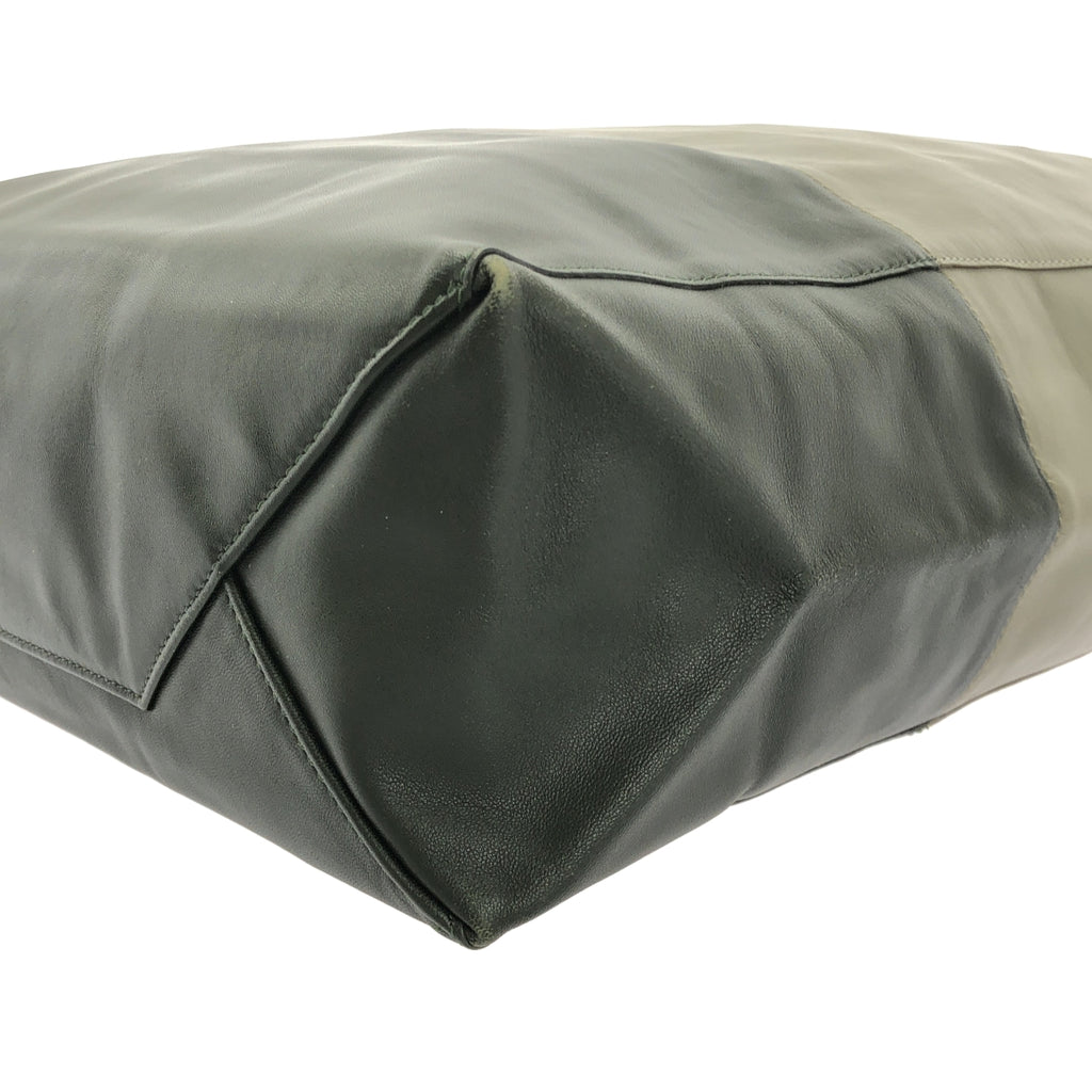 CELINE / セリーヌ | by Phoebe Philo フィービー / ホリゾンタルカバ バイカラー トートバッグ |