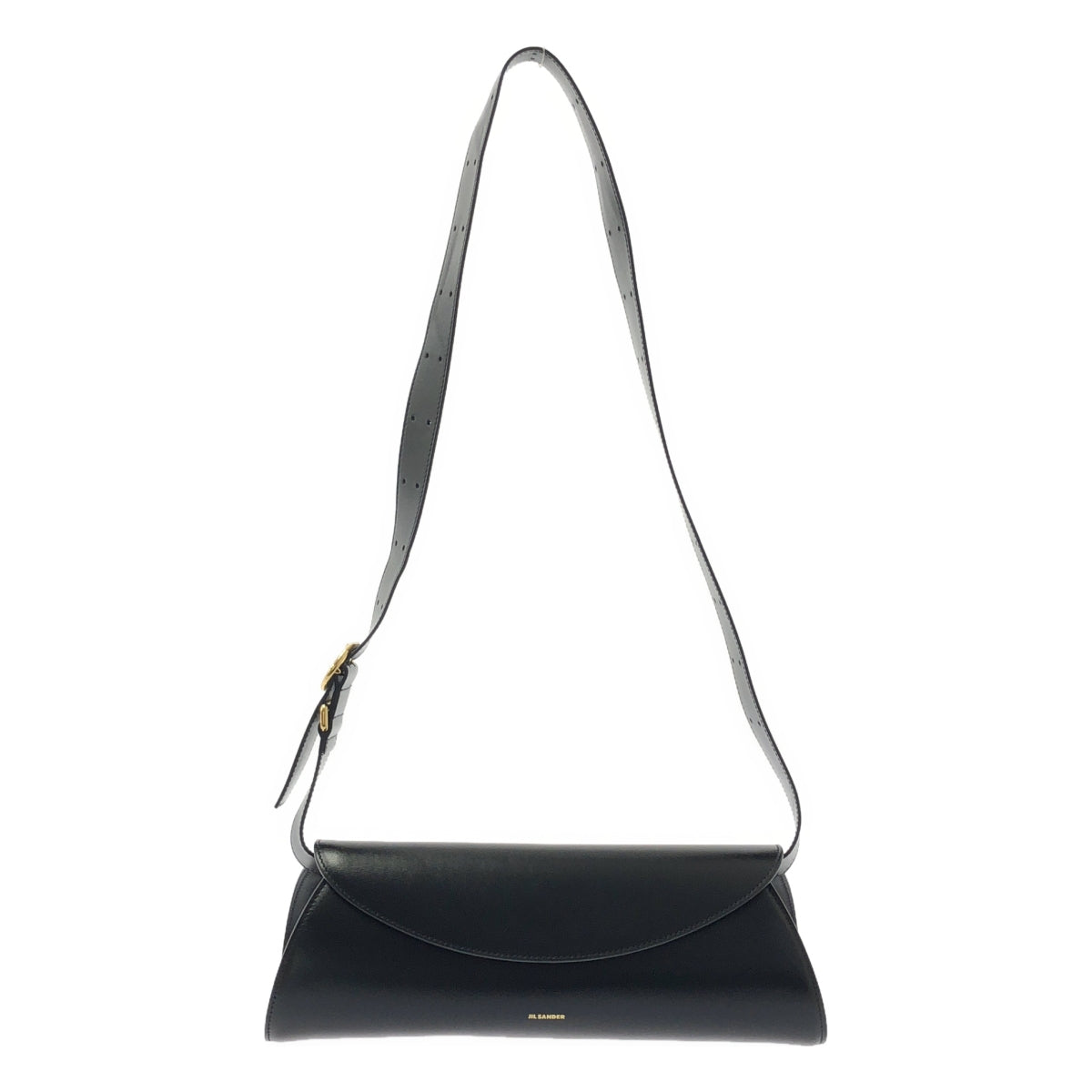 JIL SANDER / ジルサンダー | Cannolo カンノーロ グランデ レザー ショルダーバッグ |