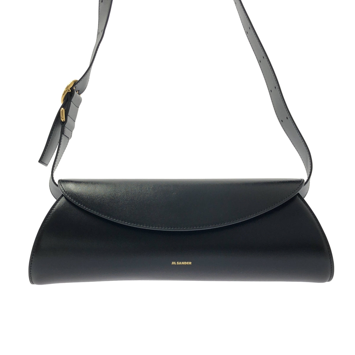 JIL SANDER / ジルサンダー | Cannolo カンノーロ グランデ レザー ショルダーバッグ |