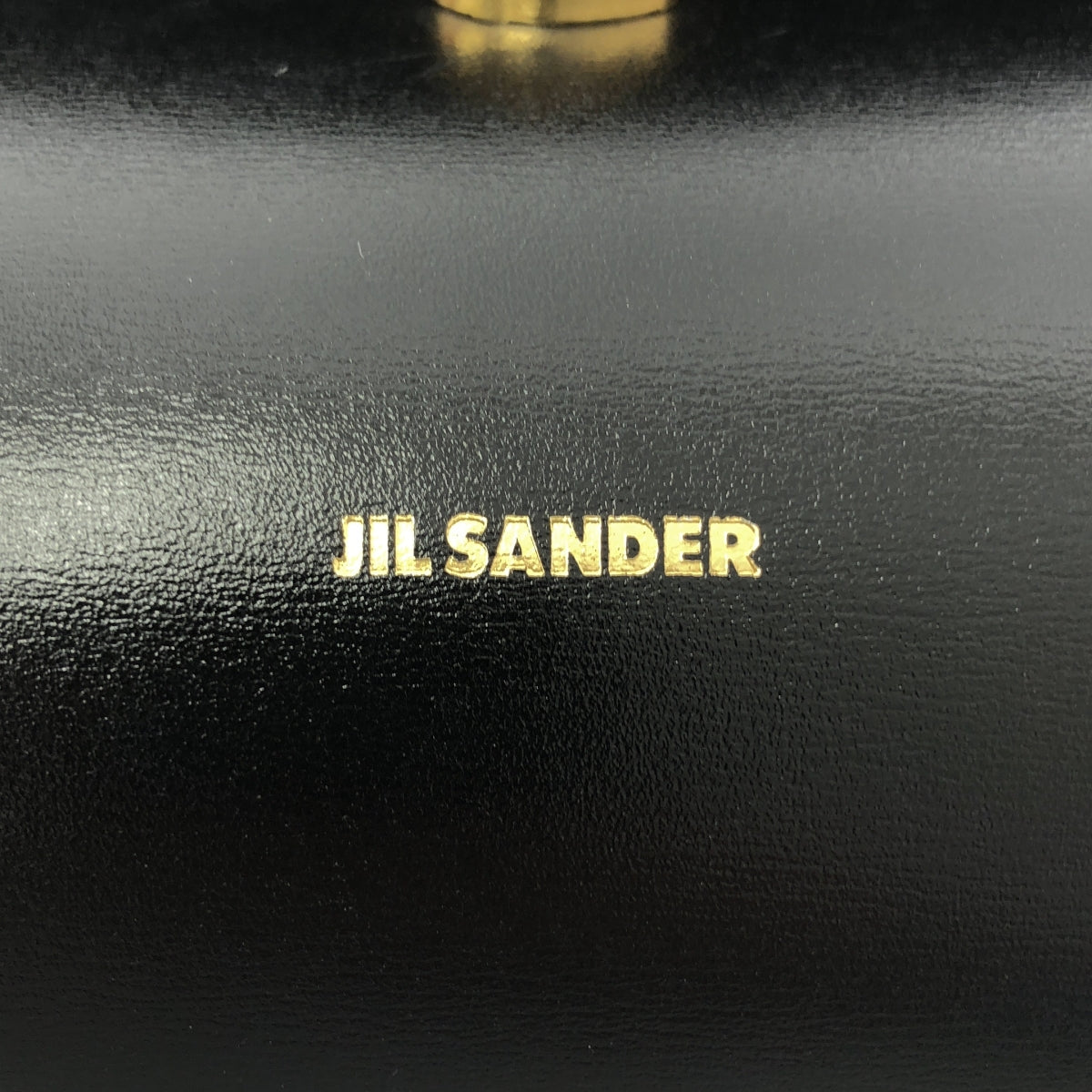【美品】 JIL SANDER / 吉爾桑達 | Cannolo 大號皮革肩背包 | 黑色 | 女款