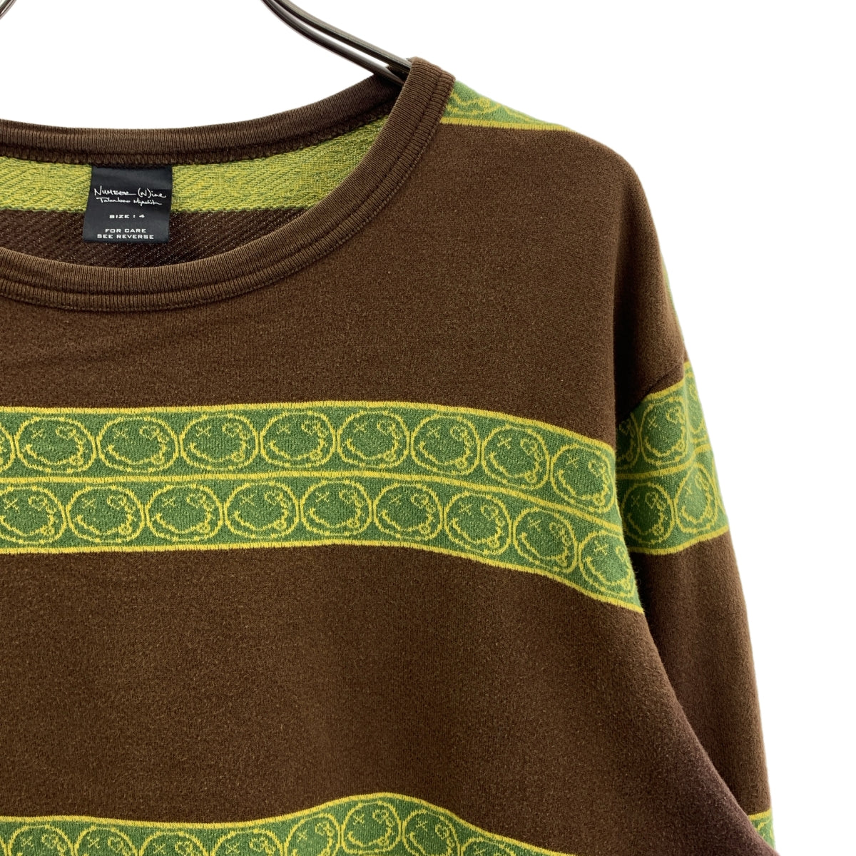 NUMBER NINE / ナンバーナイン | 2003AW | カート期 スマイルボーダー