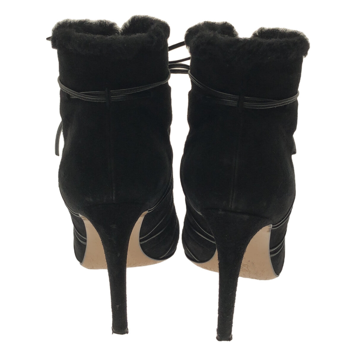 詹維托羅西 |繫帶短靴 | 36 1/2 |黑色 |女性的