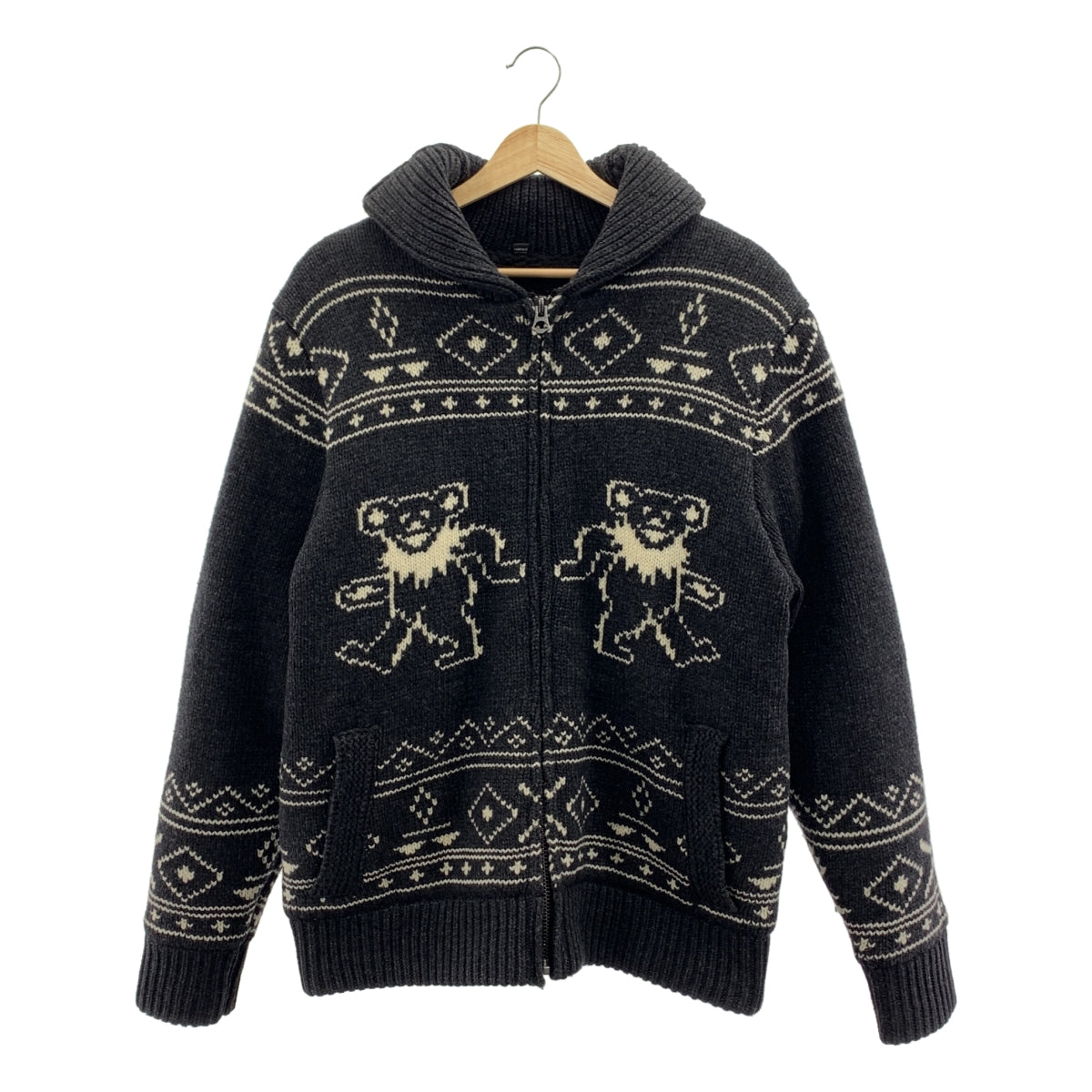 SCHOTT / Schott | x GRATEFUL DEAD 拉鍊毛衣 Grateful Dead 拉鍊毛衣 | L 碼 | 男款