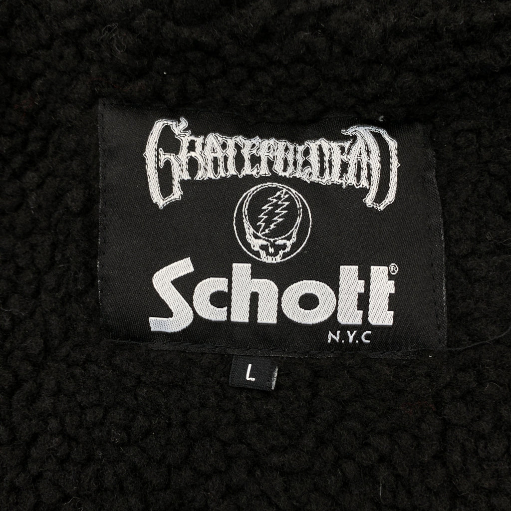 SCHOTT / Schott | x GRATEFUL DEAD 拉鍊毛衣 Grateful Dead 拉鍊毛衣 | L 碼 | 男款
