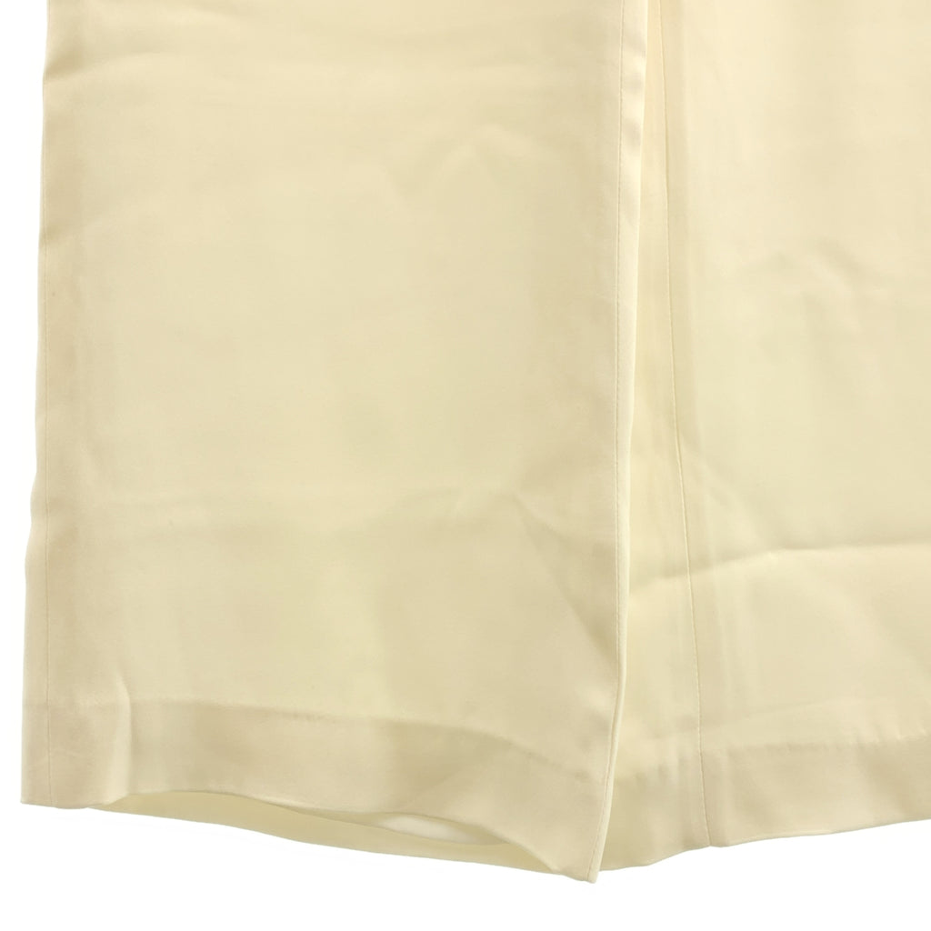 ARMANI COLLEZIONI / アルマーニコレツォーニ | アセテート ワイド スラックス パンツ | 40 |