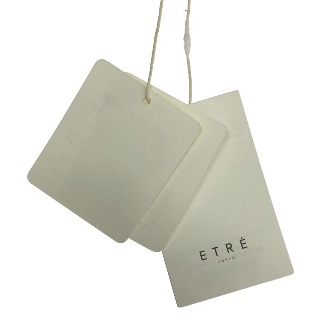 【新品】  ETRE TOKYO / エトレトウキョウ | サイドスリット ヤク ウール リブ ニットスカート | F | ネイビー | レディース