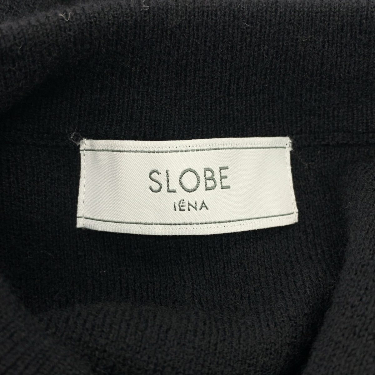 SLOBE IENA | 2024AW | 可水洗光滑針織洋裝 | F |