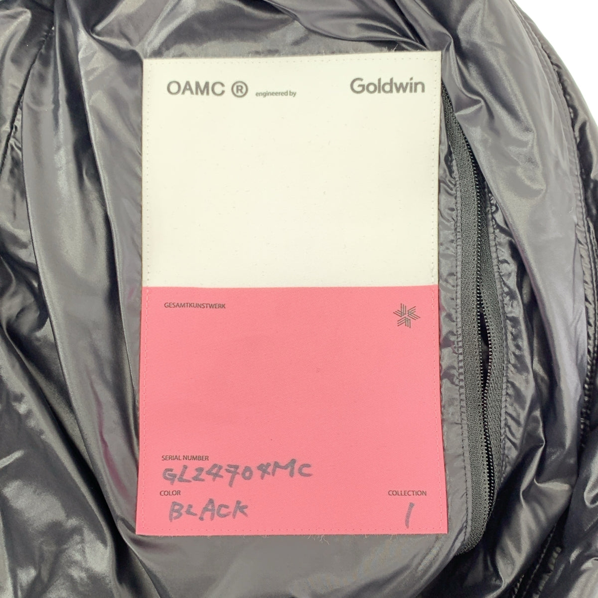 OAMC / 오에엠시 | × Goldwin / down jacket 다운 재킷 | 3 | 남성