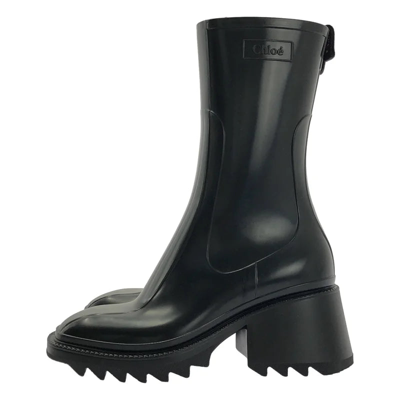 Chloe / クロエ | スクエアトゥ サイドジップブーツ | 36 | レディース