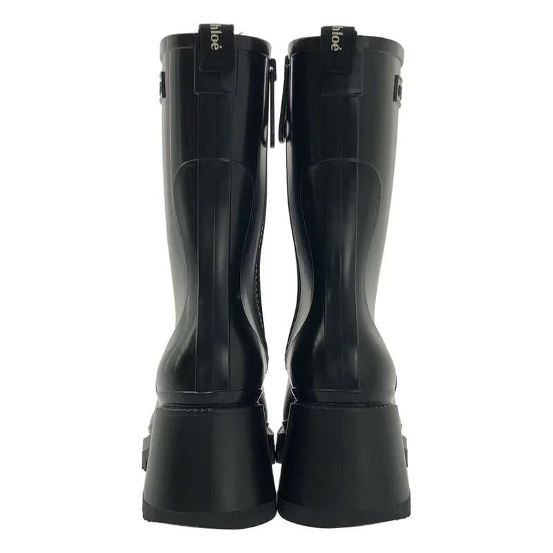 Chloe / クロエ | スクエアトゥ サイドジップブーツ | 36 | レディース