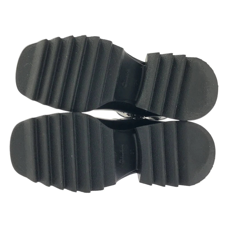 Chloe / クロエ | スクエアトゥ サイドジップブーツ | 36 | レディース