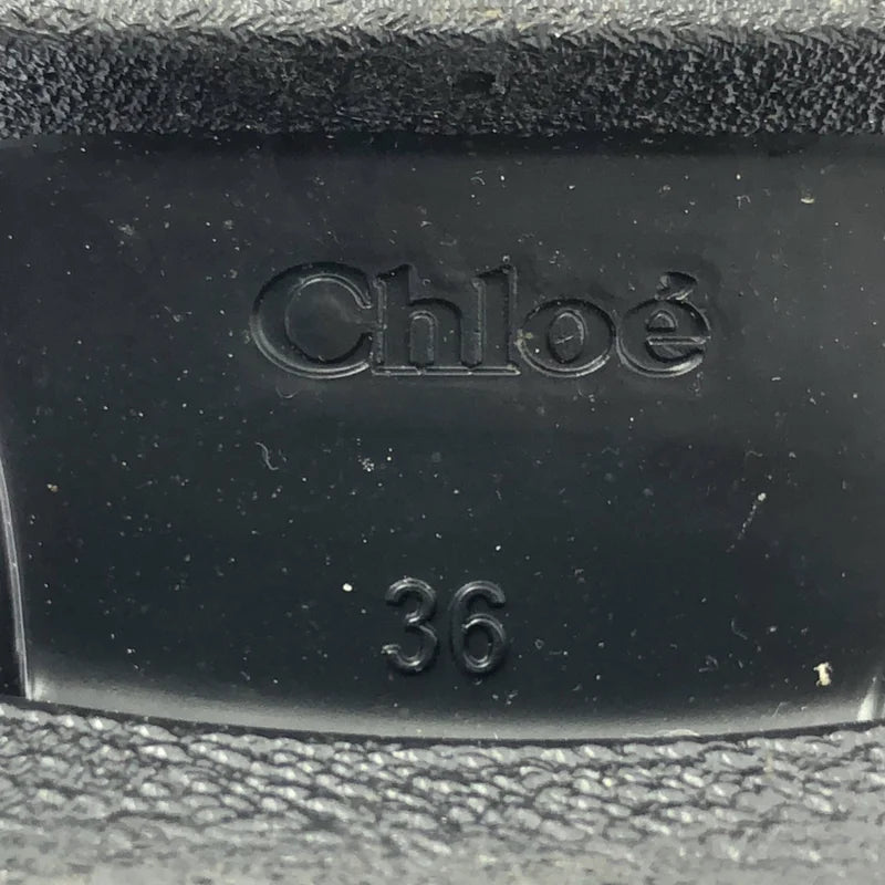 Chloe / クロエ | スクエアトゥ サイドジップブーツ | 36 | レディース