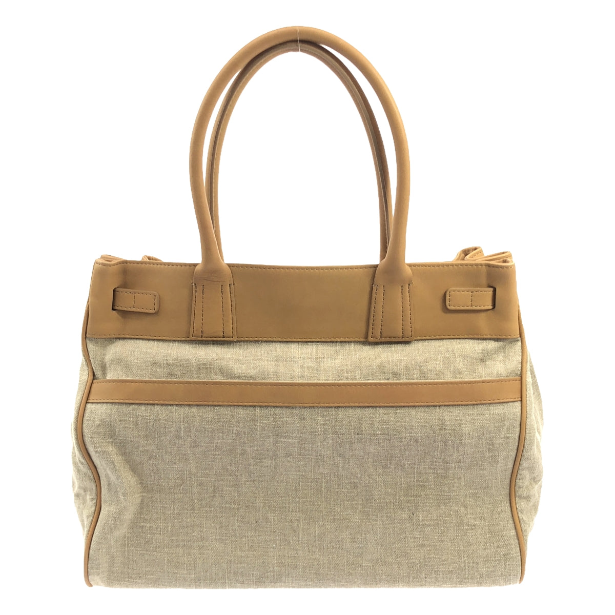 [狀況良好] MUL |帆布手提包 |米色 |女性的