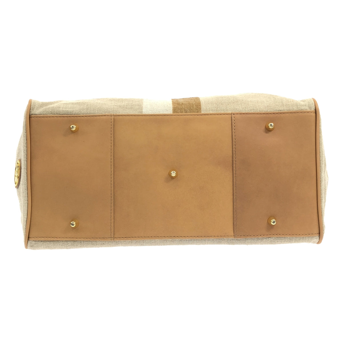 [狀況良好] MUL |帆布手提包 |米色 |女性的