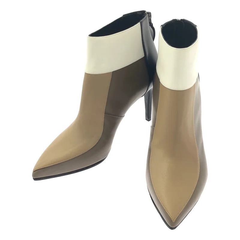 PIERRE HARDY / ピエールアルディ | マルチカラー ポインテッドトゥ ブーツ | 37½ | レディース