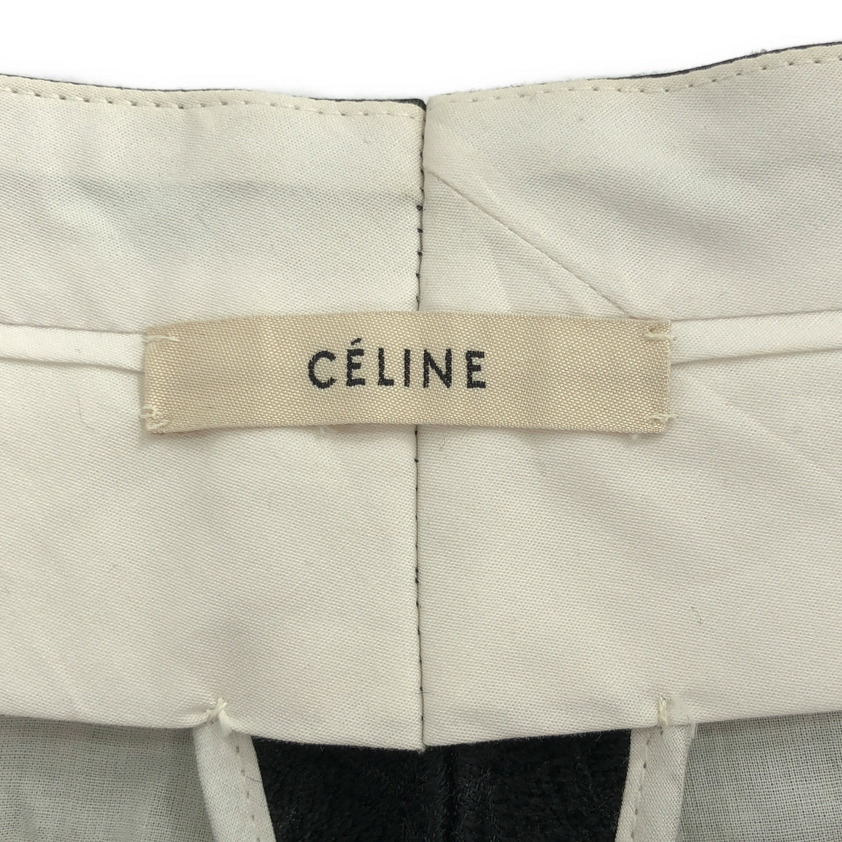 CELINE | Phoebe DEPOSE Jacquard Slacks | S | Women's