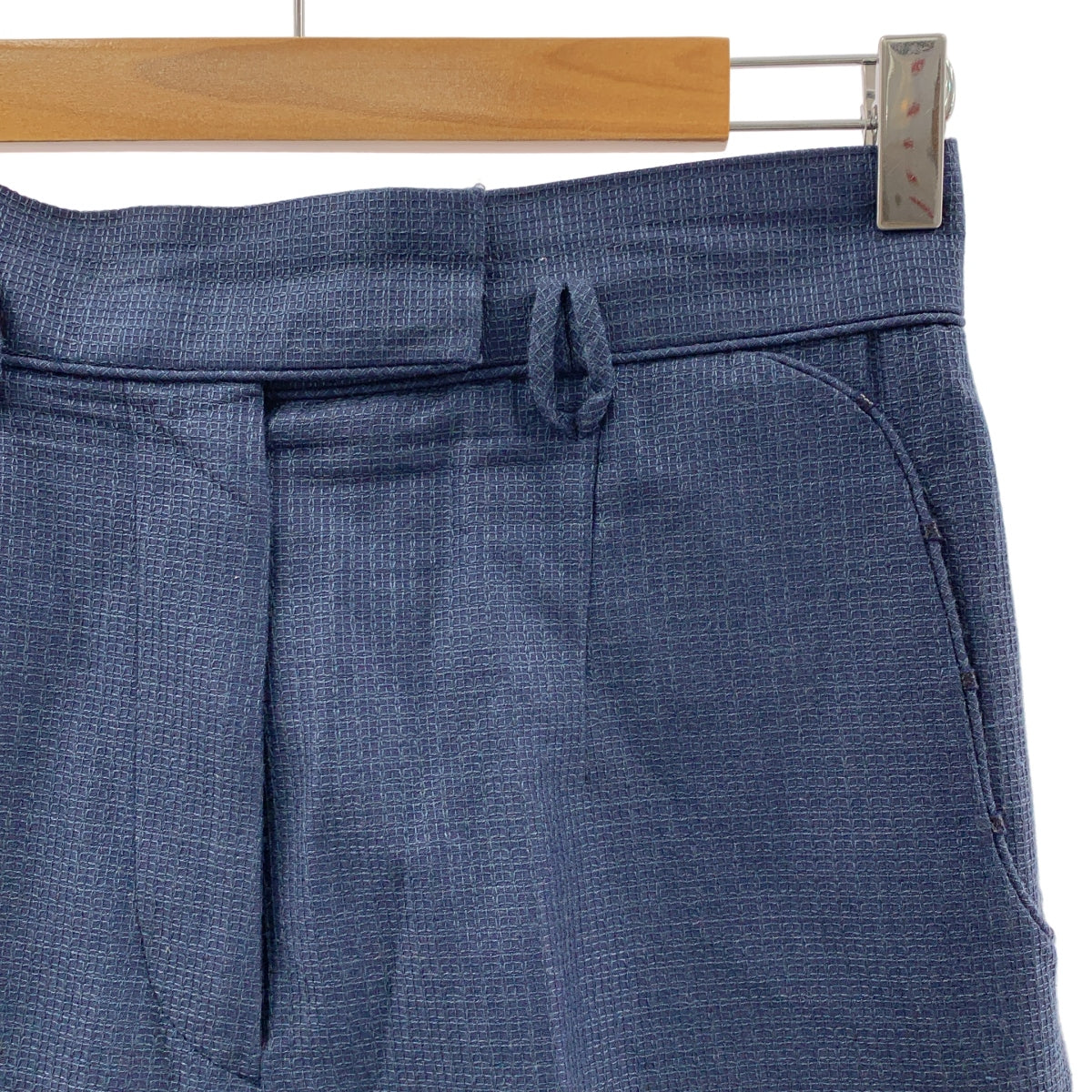 Mame Kurogouchi / マメクロゴウチ | 2023SS | Geometric Silk Cotton Jacquard Flared Trousers ジャガード フレア パンツ | 2 | レディース