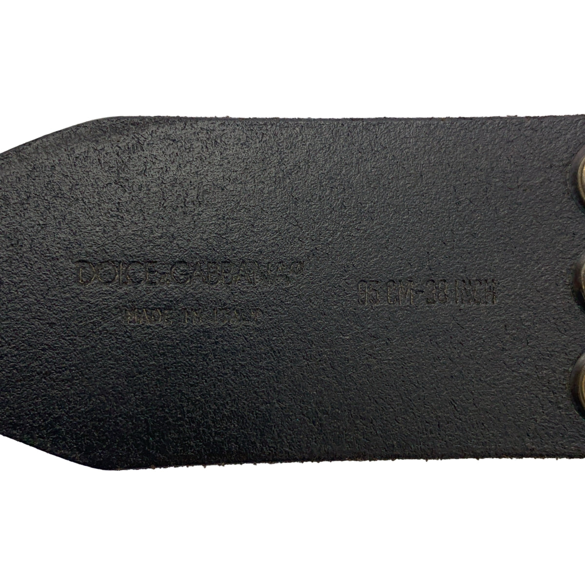 DOLCE＆GABBANA / ドルチェ＆ガッバーナドルガバ | レザー ベルト |