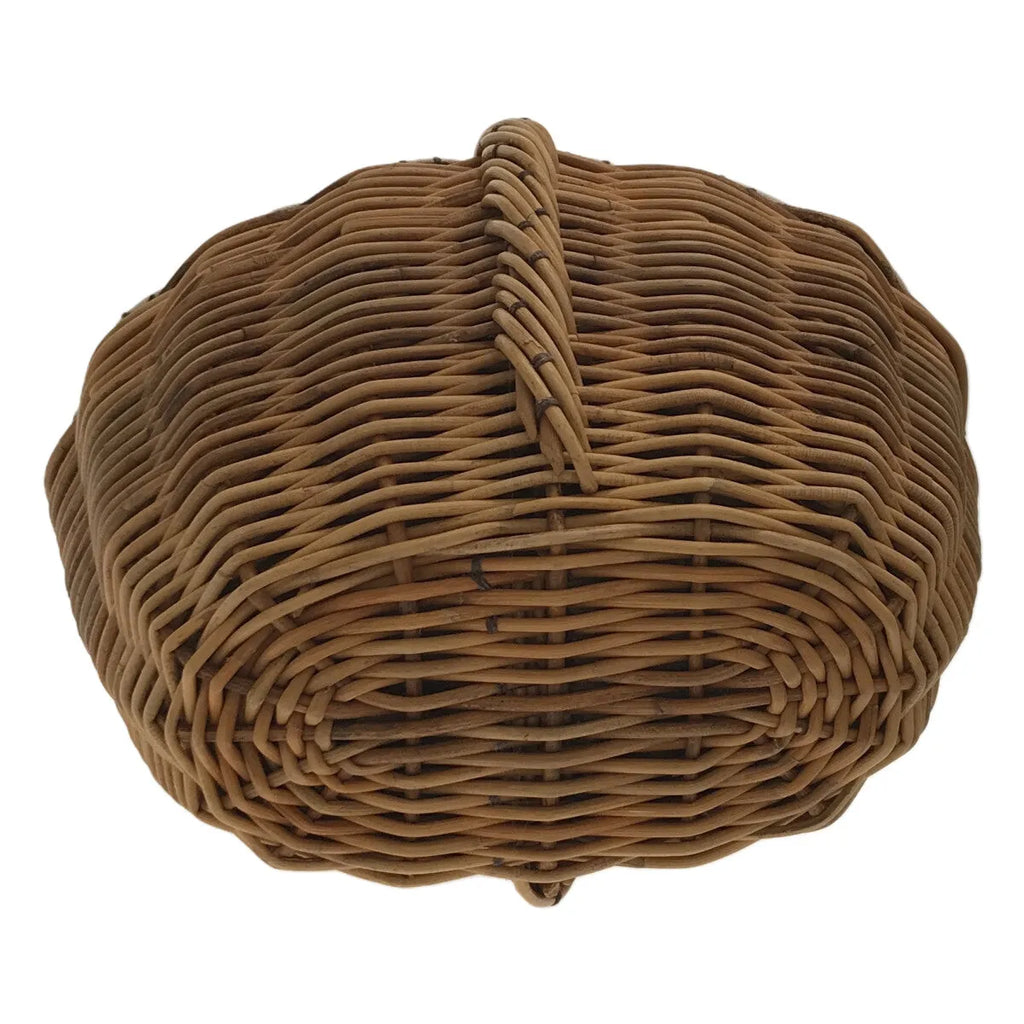 ebagos / エバゴス | カーフレザー ワンハンドル かごバッグ |