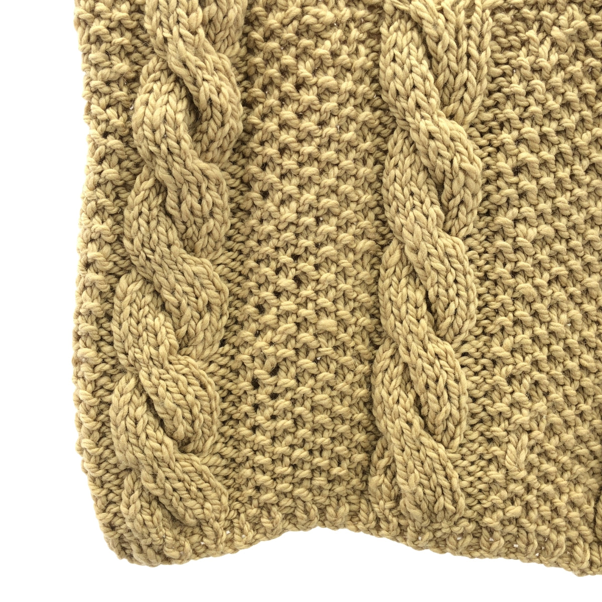 MAYDI / マイディ | HAND-KNITTED CHUNKY VEST ニットベスト | U | ベージュ | レディース