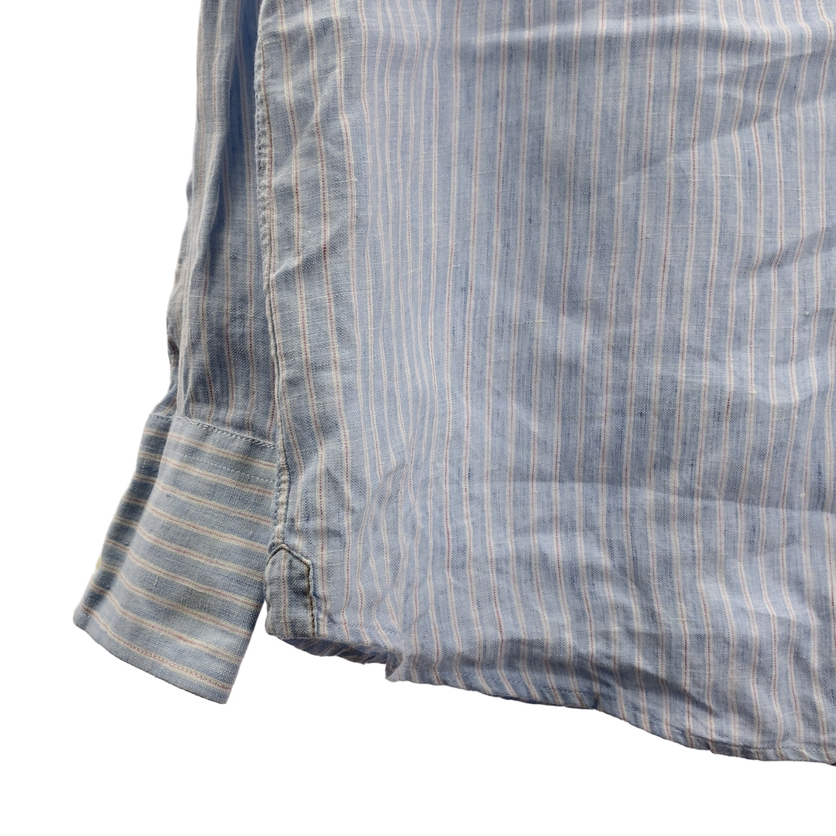 BRUNELLO CUCINELLI / ブルネロクチネリ | コットン ストライプ ボタンダウンシャツ |