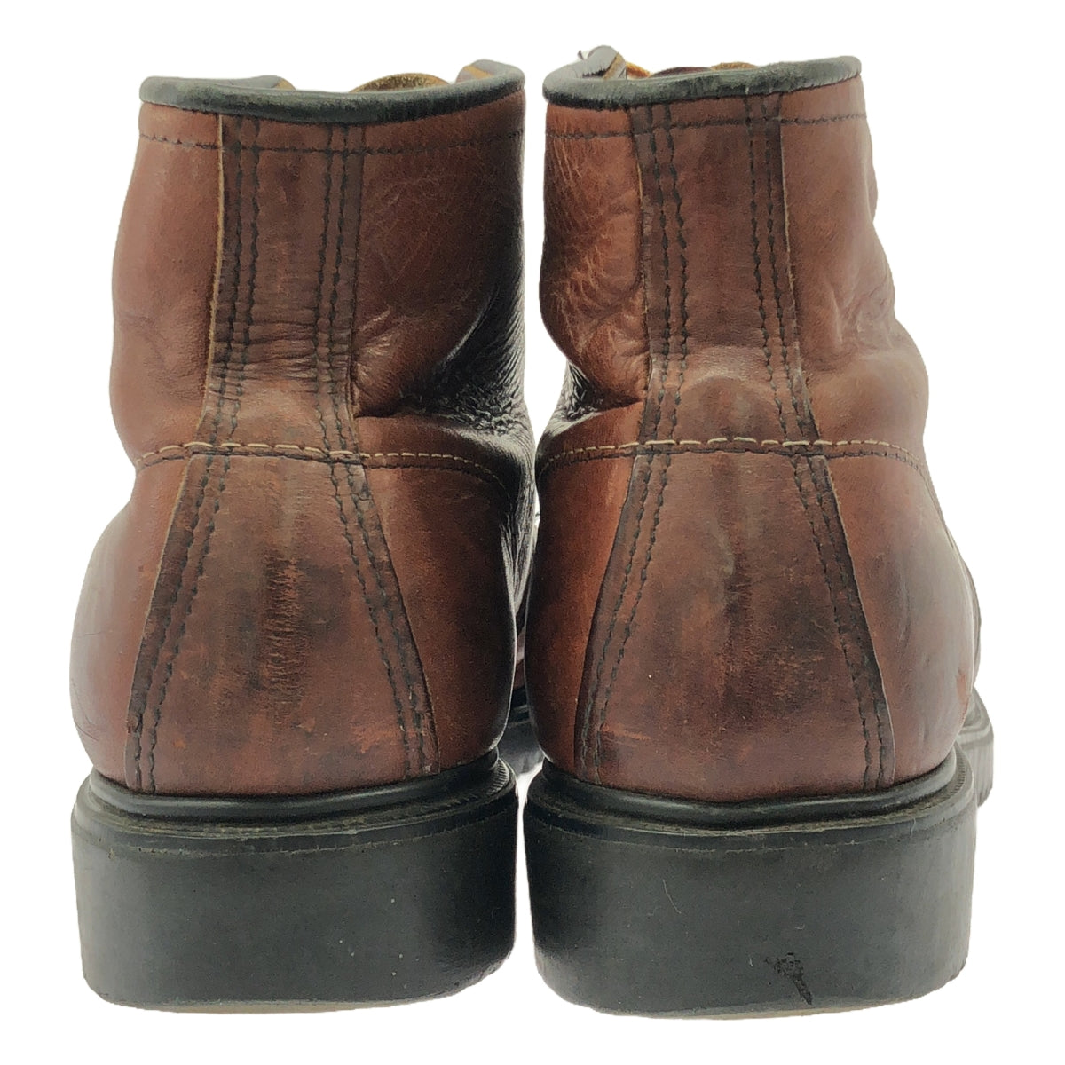 RED WING / 레드 윙 | 90s 빈티지 아이리쉬 세터 6 인치 부츠 모크 투 프린트 깃털 태그 | 10 B | 오로라 세트 |