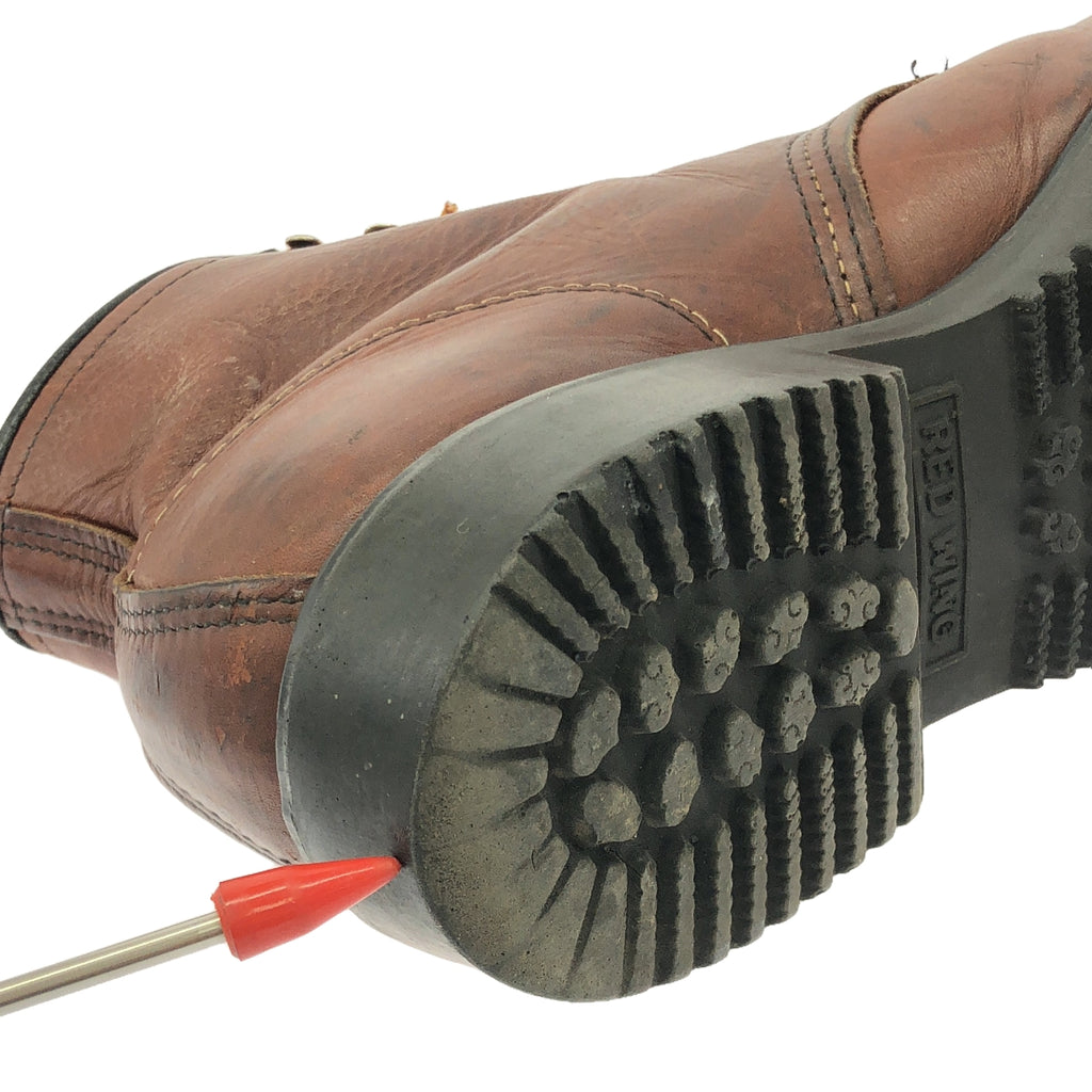 RED WING / レッドウィング | 90s ヴィンテージ アイリッシュセッター 6インチ ブーツ モックトゥ プリント羽根タグ | 10 B | オロラセット | メンズ