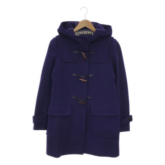 AQUASCUTUM | Checkered lining hooded duffle coat | Size 8 | Women's