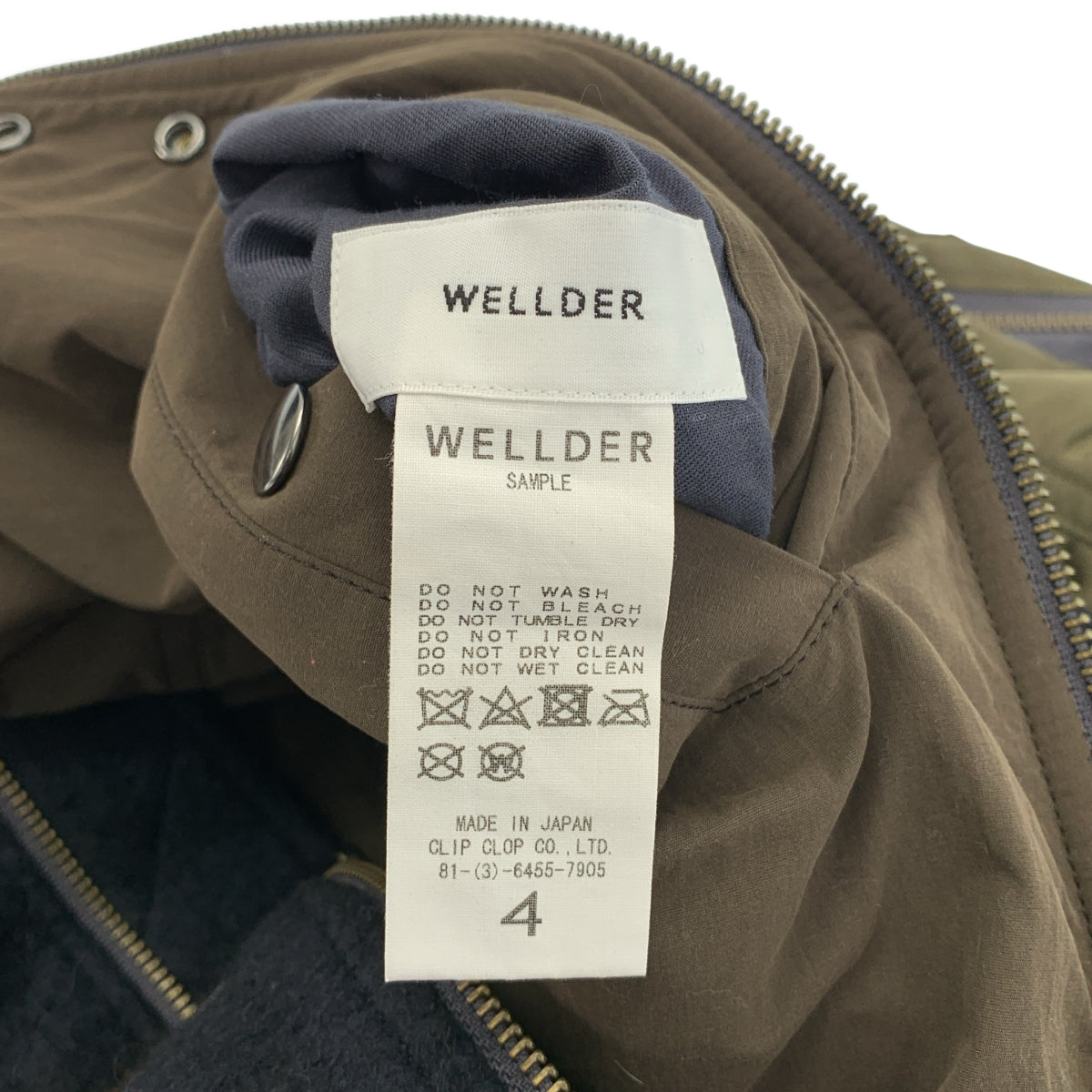 WELLDER / ウェルダー | Combination Bomber Jacket 異素材 チェック ボンバージャケット | 4 | メンズ