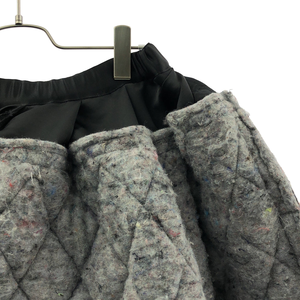 COMME des GARCONS / 콤데 갤슨 | 2022AW | 다른 소재 퀼팅 풍선 스커트 | XS |