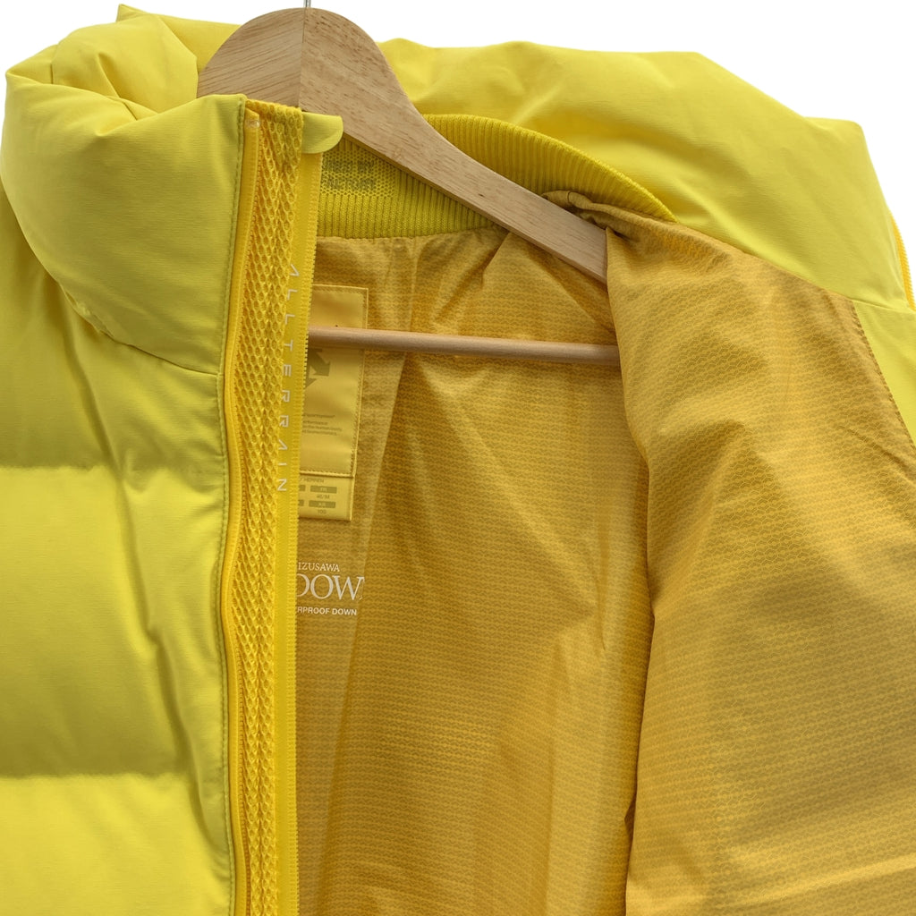 【미품】 DESCENTE ALLTERRAIN / 데산토 오르테 라인 | × Bshop 비숍 별주 ANCHOR 앵커 미즈사와 다운 재킷 | L | 옐로우 | 남성