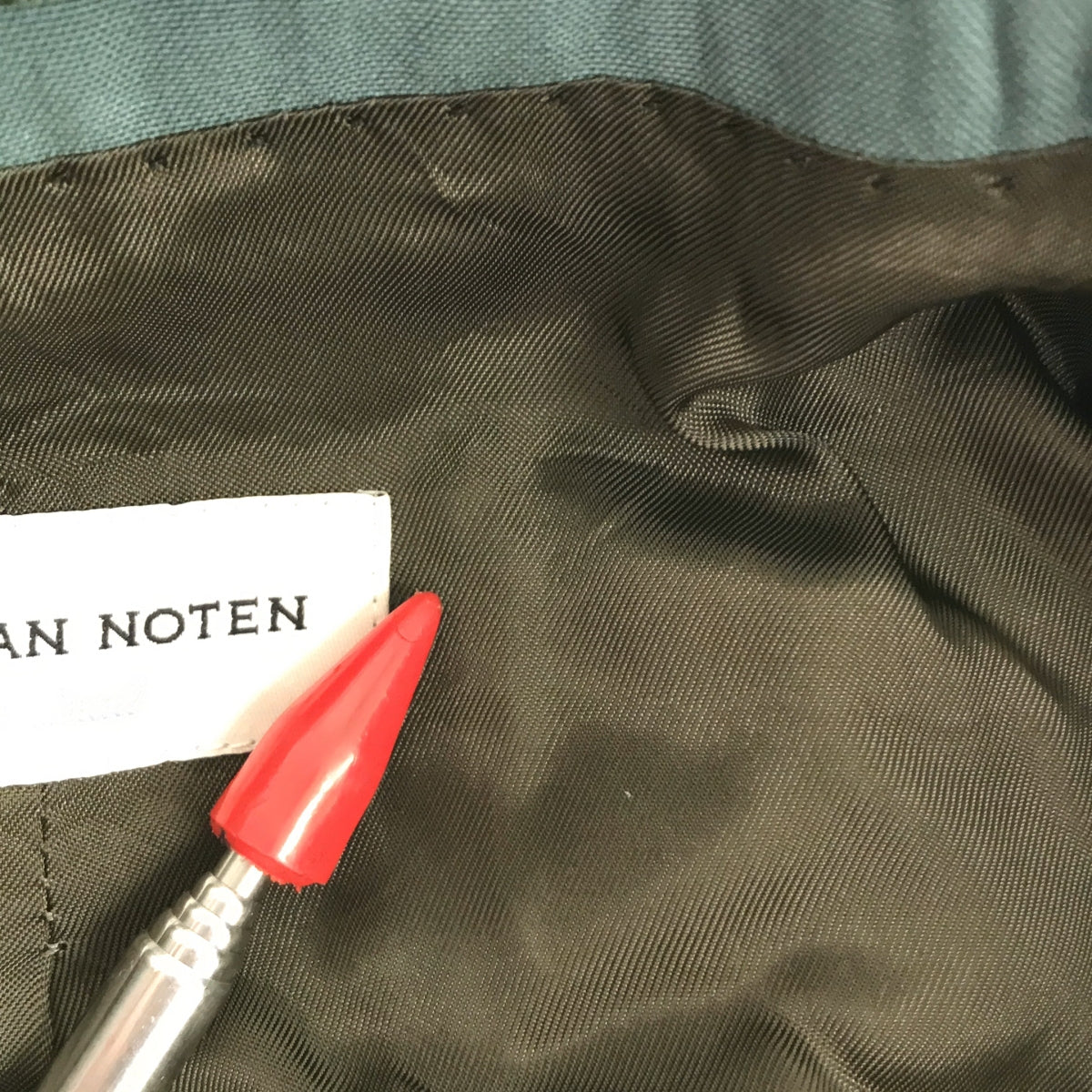 DRIES VAN NOTEN | Buttonless single-breasted jacket / Fully lined | XS | Women's
