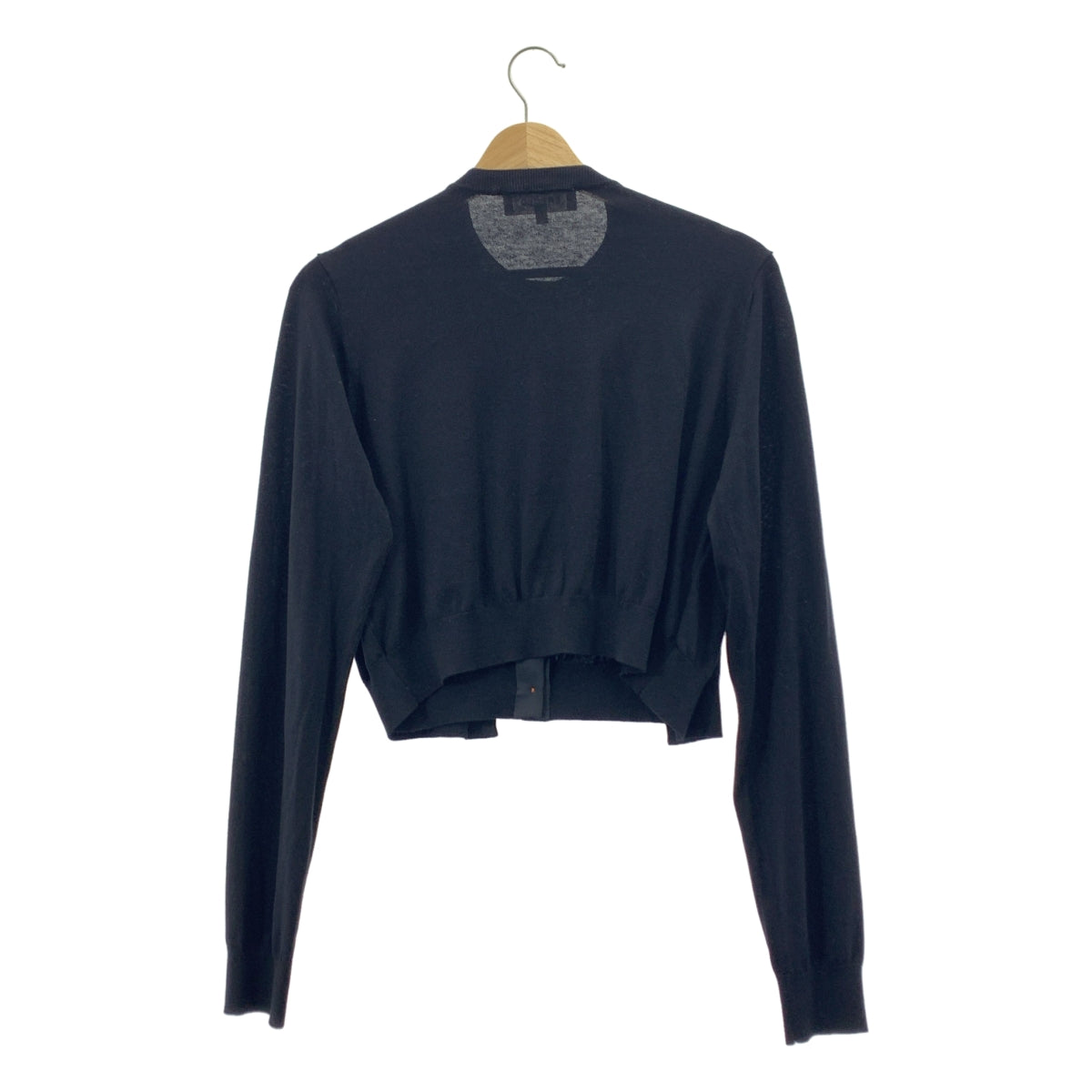 ENFOLD | 絲棉混紡前片圓領針織開襟衫 | 38 碼 |