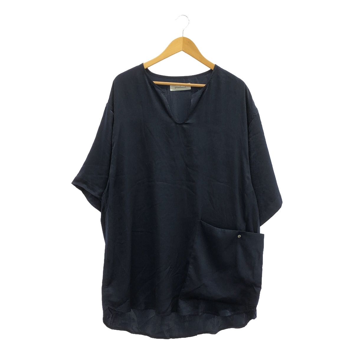 【新品】  prasthana / プラスターナ | long sleeper M/S / カットソー | M | ネイビー | メンズ