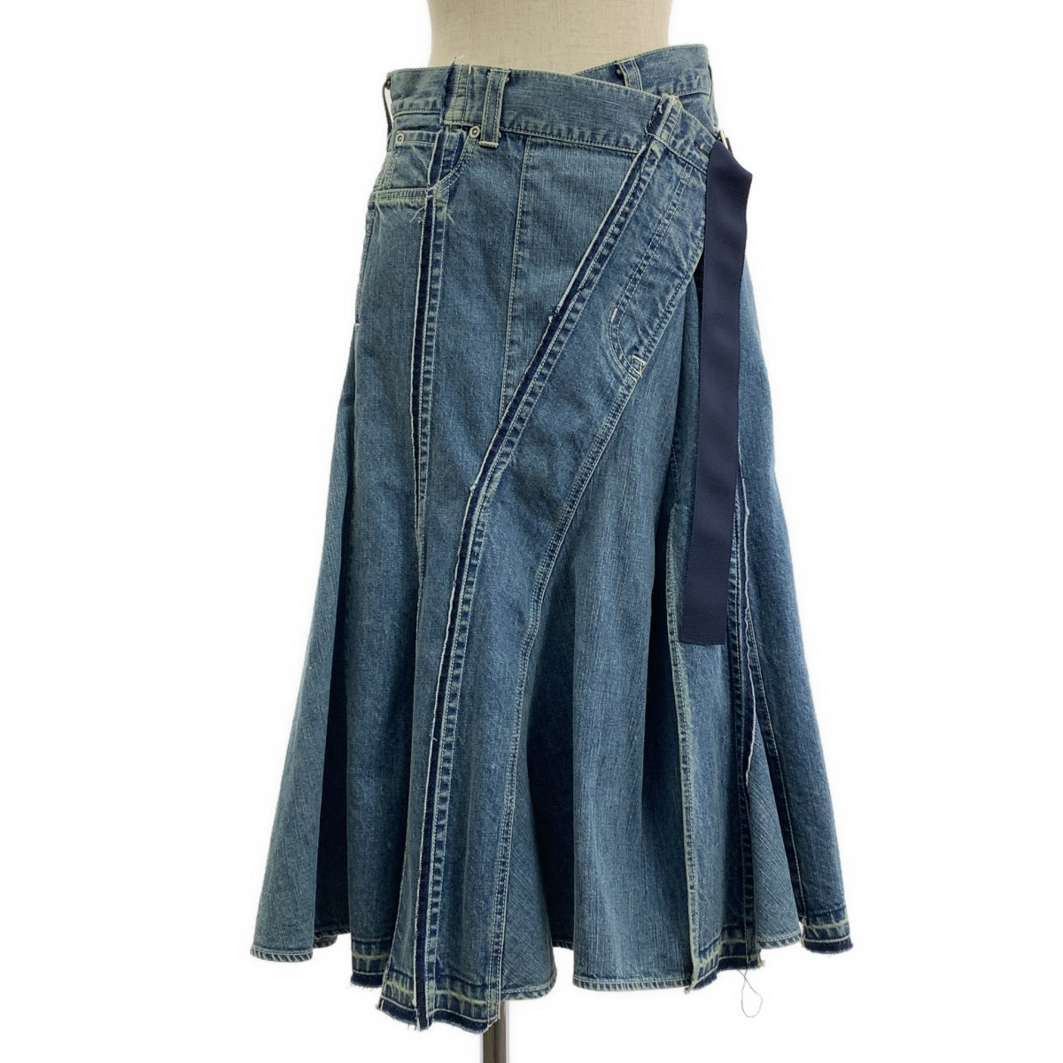 sacai | 重建牛仔裹身裙 | 1 | 女款
