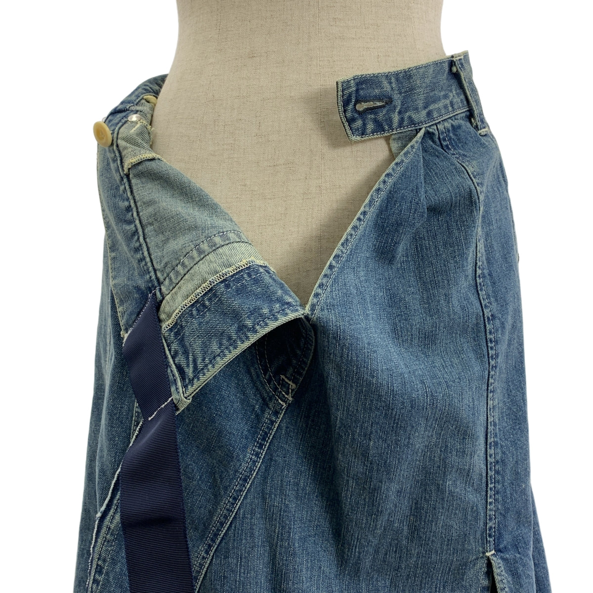 sacai | 重建牛仔裹身裙 | 1 | 女款