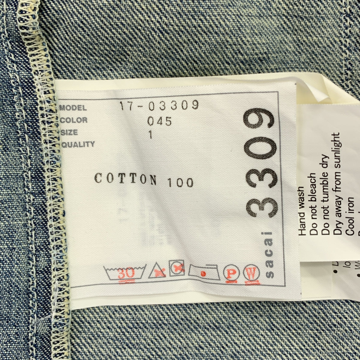 sacai | 重建牛仔裹身裙 | 1 | 女款