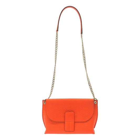 LOEWE | Repeat Anagram Avenue Chain Shoulder Bag | Orange | Women's