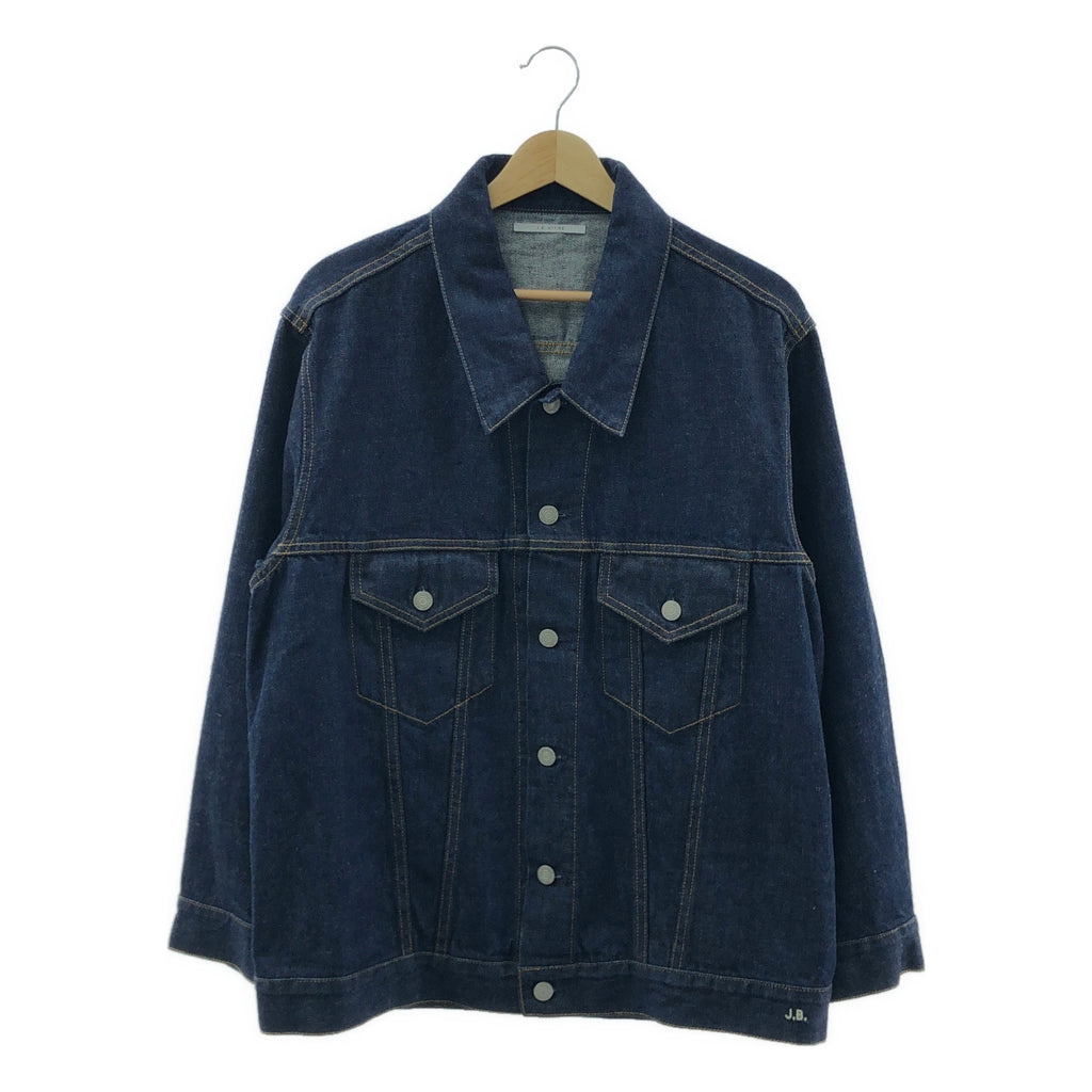 【美品】  J.B. ATTIRE / ジェービーアタイア | Paris jean jacket / オーバー デニム ジャケット | 1 | インディゴ | レディース