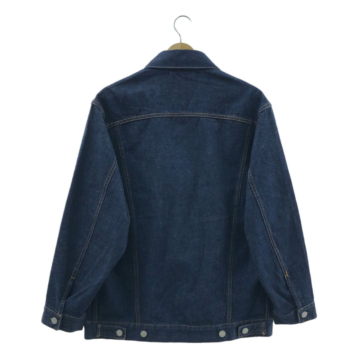 【美品】  J.B. ATTIRE / ジェービーアタイア | Paris jean jacket / オーバー デニム ジャケット | 1 | インディゴ | レディース