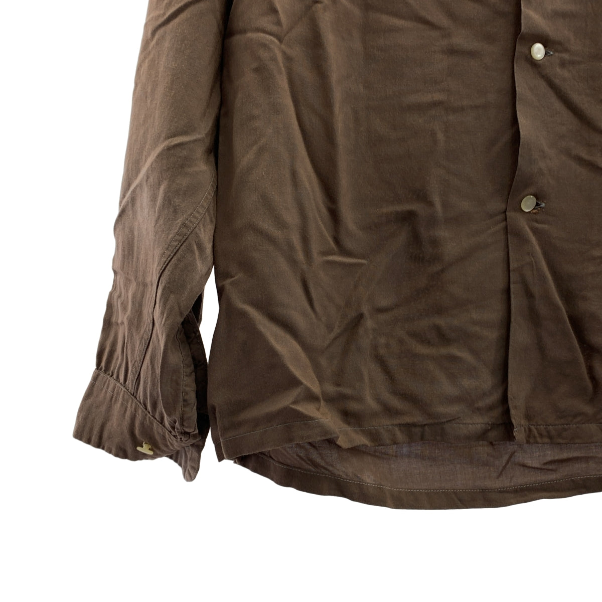 TOWN CRAFT / タウンクラフト | 1950s ヴィンテージ オープンカラーシャツ | M | メンズ